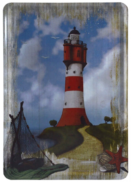 Nostalgic Art Blechpostkarte Leuchtturm